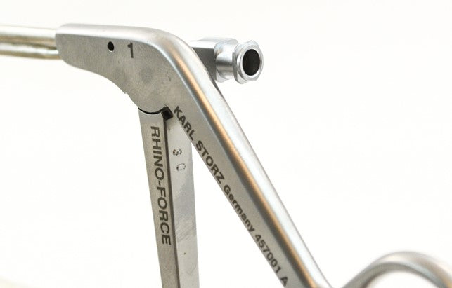 Storz Rhinoforce Blakelsley Forceps w/ Suction Channel | 457001A - Sinus Forceps | CincyMed