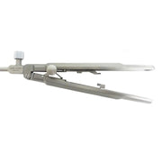Storz Swolin Needle Holder, Convex/Concave, F/4.0 Suture with Ratchet | 26173SL - Needle Holder | CincyMed
