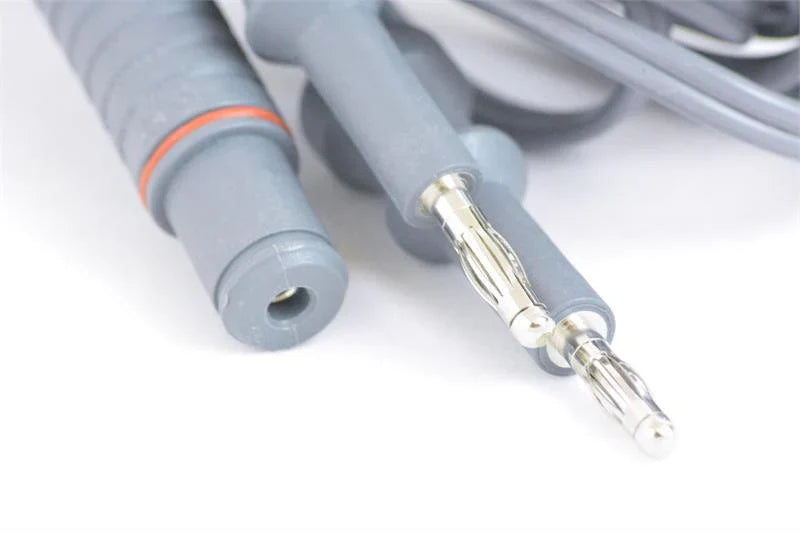 Storz (style) Bipolar Cable for Storz Forcep w/ Two Banana Plug | 26176LA - Laparoscopic Bipolars | CincyMed