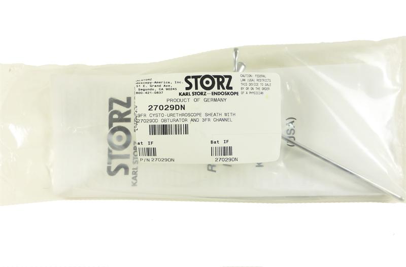 Storz 27029DN Cysto-Urethroscope Sheath - Cystoscope | CincyMed