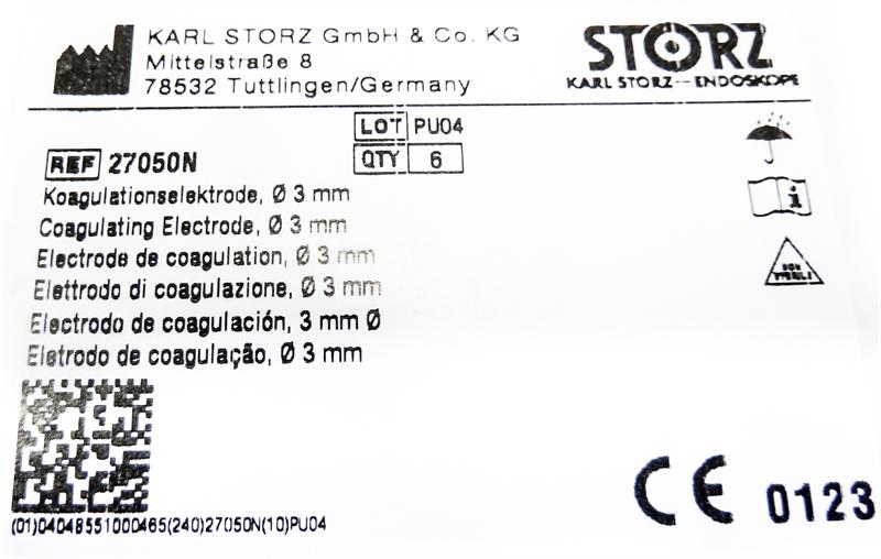 Storz 27050N Coagulating Ball Electrode, 3mm - Resectoscope | CincyMed