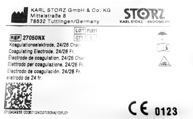 Storz 27050NX Coagulating Barrel Electrode, 24/26Fr - Resectoscope | CincyMed
