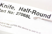 Storz 27068L Cold Knife, Half Round - Accessory | CincyMed