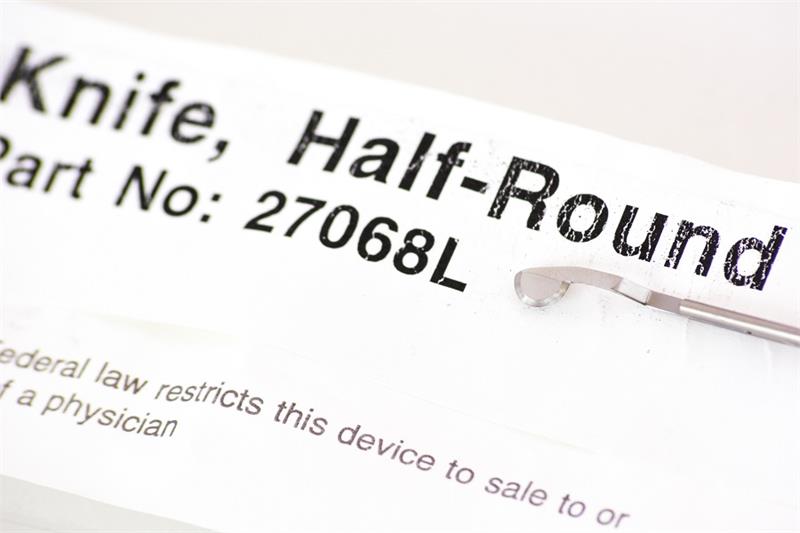 Storz 27068L Cold Knife, Half Round - Accessory | CincyMed