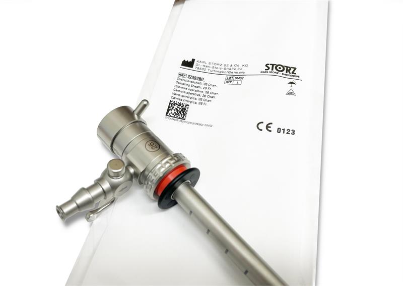 Storz 27293BD 26Fr Nephro Sheath For Use With 27292AMA - Flexible Forceps | CincyMed