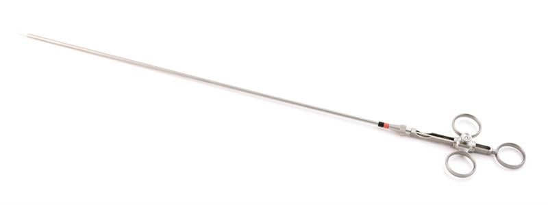 Storz 27294SH Sickle Knife With 3 Ring Handle, 10.5Fr X 38cm - Flexible Forceps | CincyMed