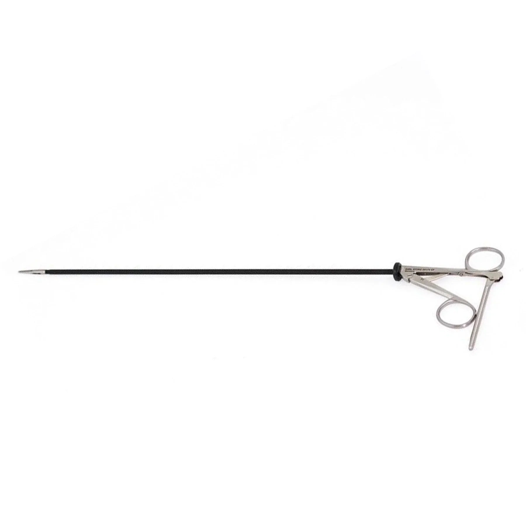 Storz Long Nose Grasping Forcep w/ Ratchet Handle | 28175CF - Laparoscopic Forceps | CincyMed