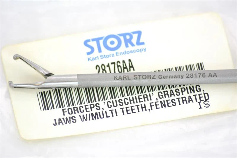 Storz Fenestrated Cuschieri Grasping Forceps S/A | 28176AA - Laparoscopic Forceps | CincyMed
