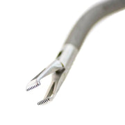 Storz Angled Fenestrated Allis Forceps S/A, Spring Handle | 28176CC - Laparoscopic Forceps | CincyMed