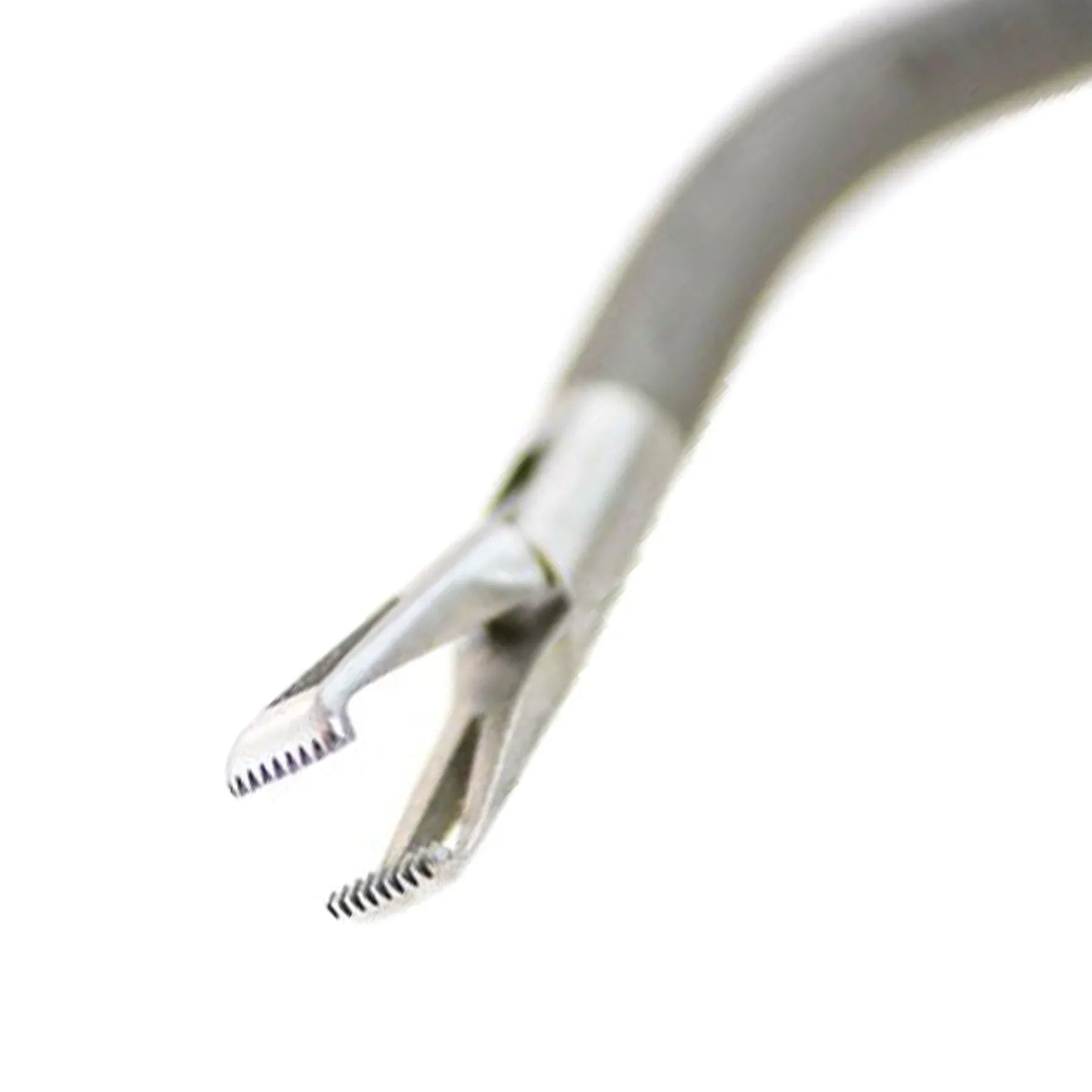 Storz Angled Fenestrated Allis Forceps S/A, Spring Handle | 28176CC - Laparoscopic Forceps | CincyMed