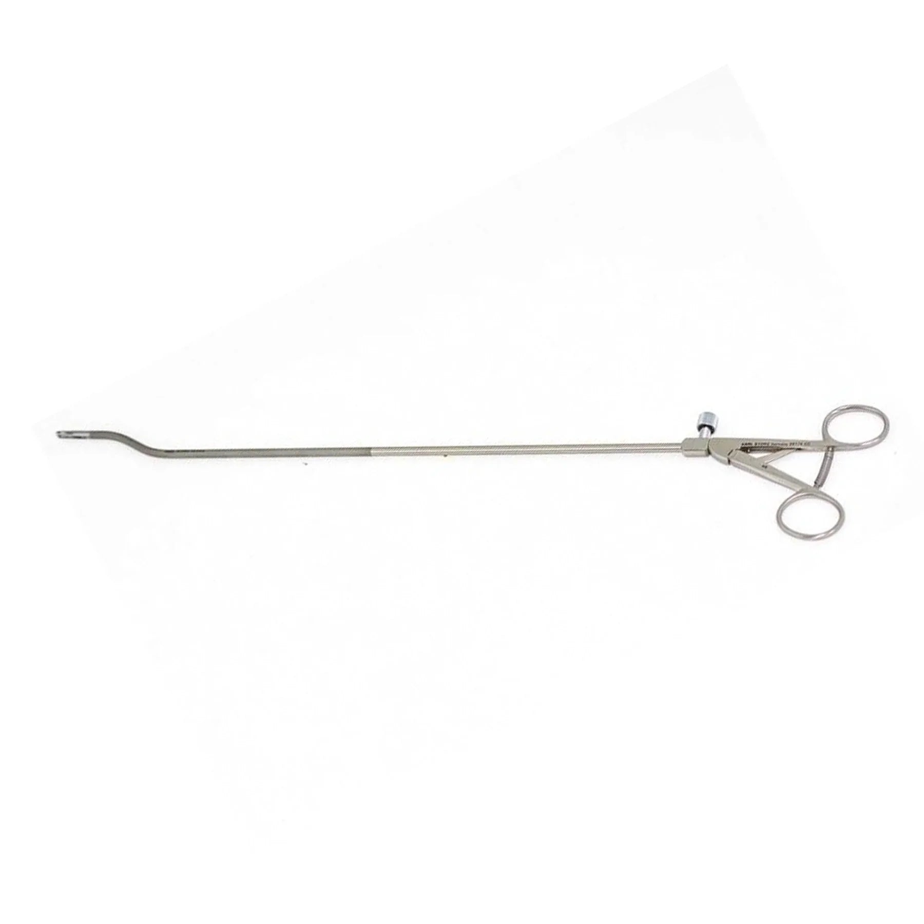 Storz Angled Fenestrated Allis Forceps S/A, Spring Handle | 28176CC - Laparoscopic Forceps | CincyMed