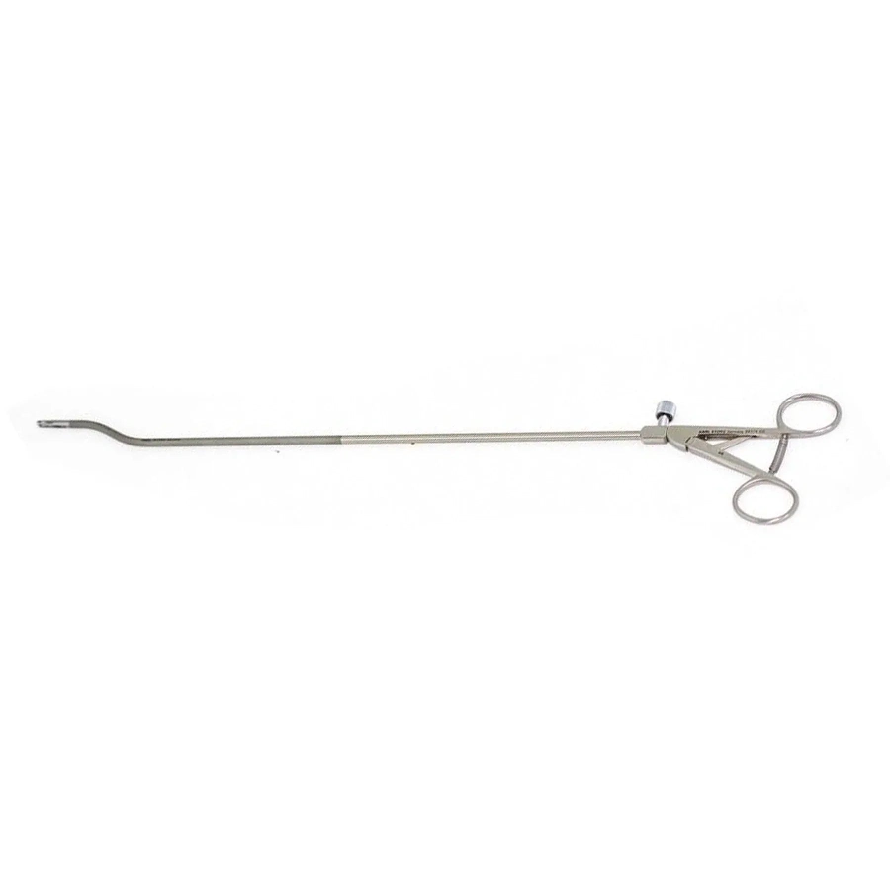 Storz Angled Grasping Forceps S/A, Spring Handle | 28177C - Laparoscopic Forceps | CincyMed