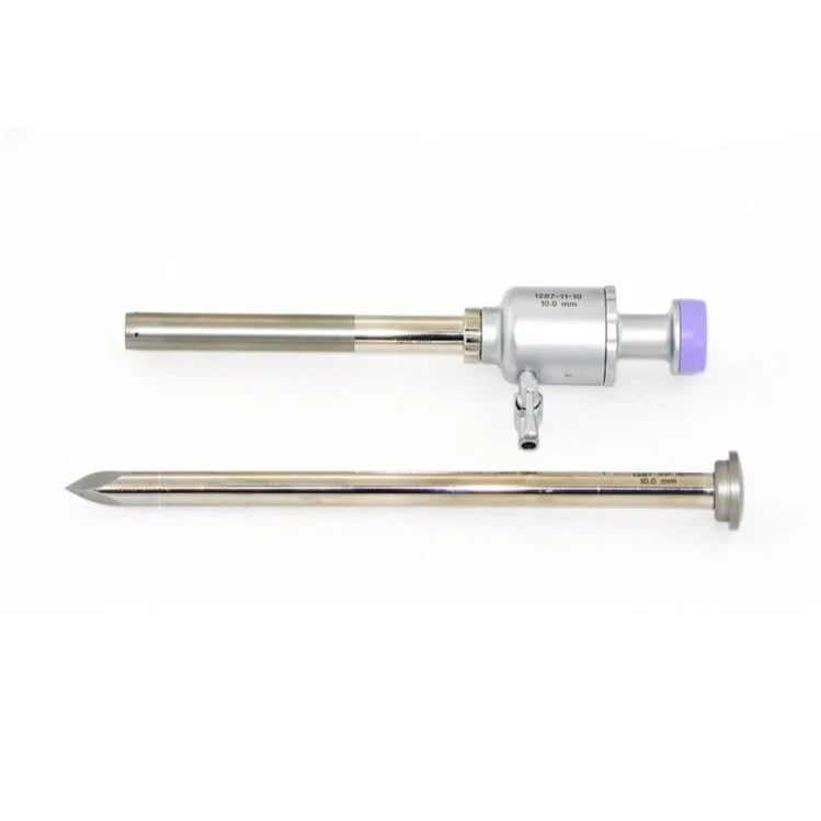 10mm x 10cm Trocar-Cannula, Trap Door System | 101211 - Laparoscopy Accessories | CincyMed