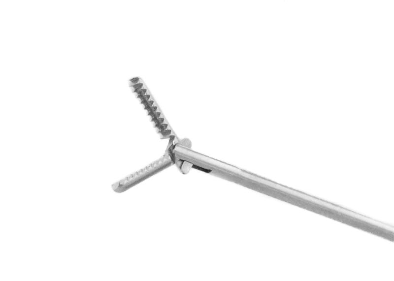 308-013-0385H Semi-Rigid Mini-Op Fenestrated Alligator Grasper, 5Fr X 38cm, D/A - Semi-Rigid Forceps | CincyMed