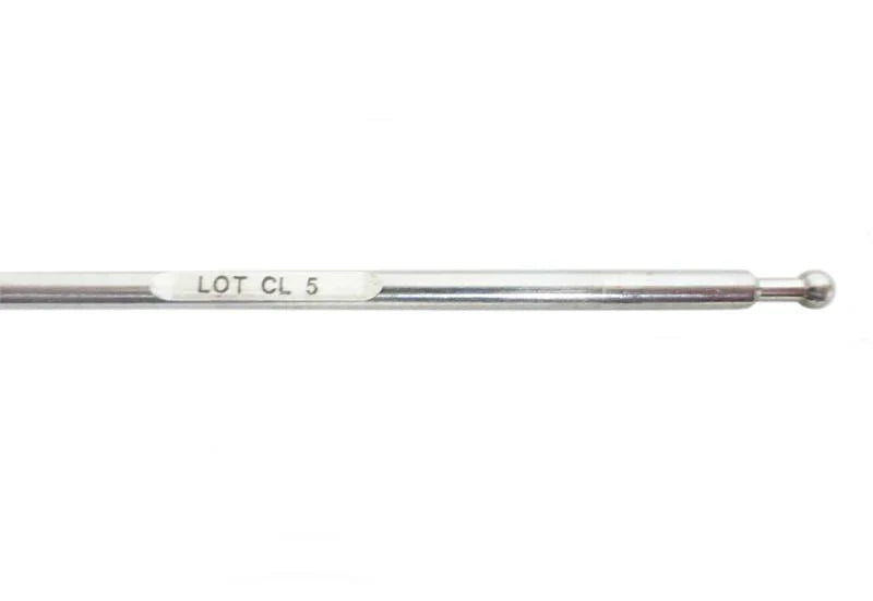 Storz Clickline Curved Serrated Scissors Insert, Serrated Double Action | 34310MA - Laparoscopic Forceps | CincyMed