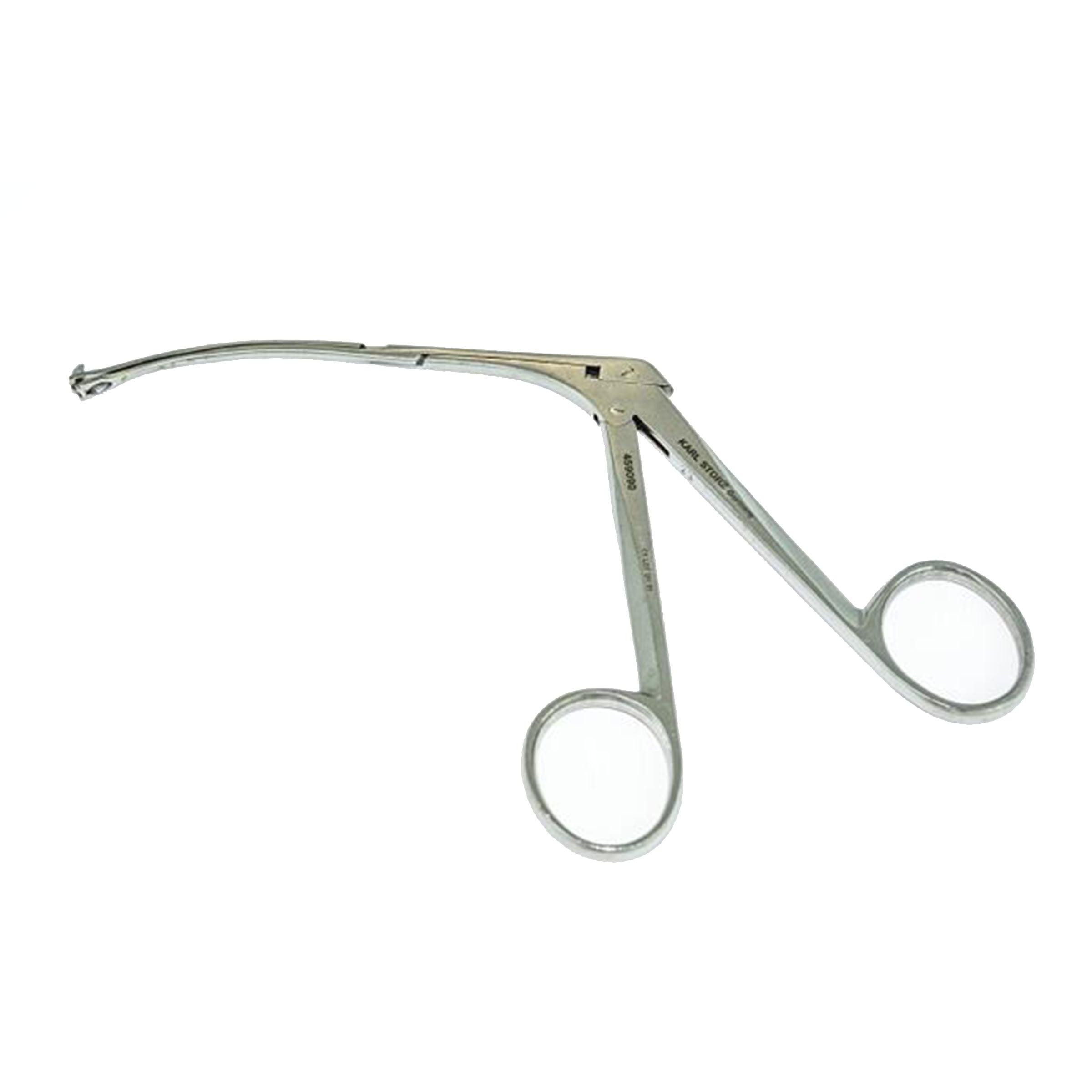 Storz Ostrum Pediatric Punch, Backward Cut, Slightly Curved Down | 459090 - Sinus Forceps | CincyMed