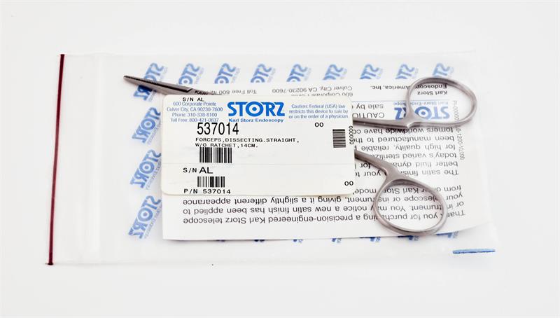 Storz Straight Dissecting Forceps, Straight | 537014 - Sinus Forceps | CincyMed