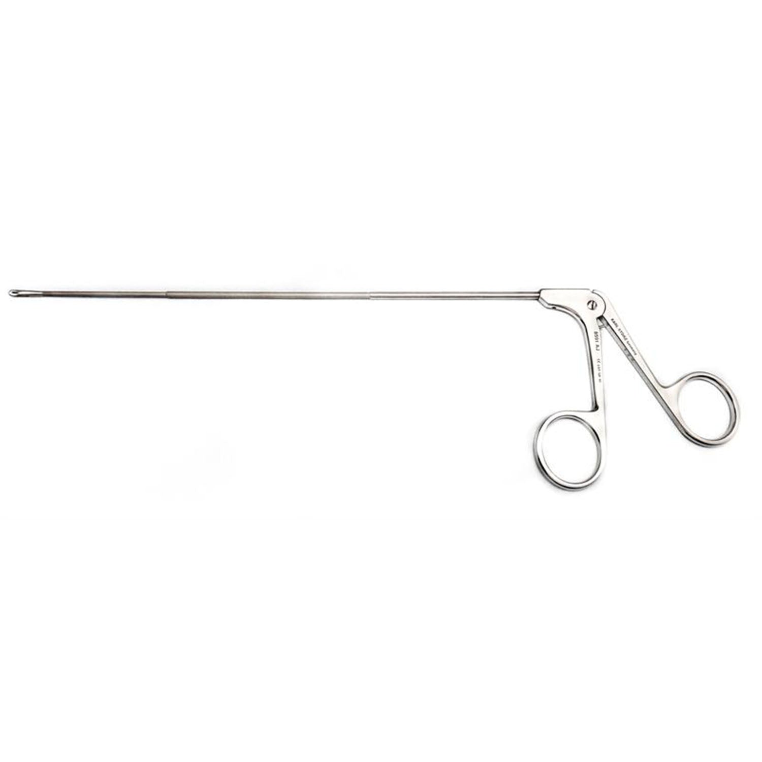 Storz Cutting Forceps with Round 2mm Cupped Jaws, Straight | 8591AJ - Laryngeal Graspers/Forceps | CincyMed