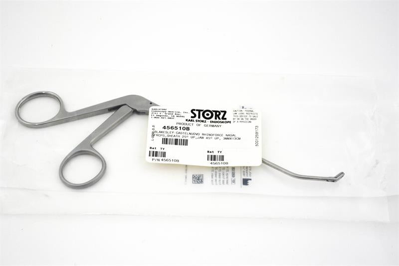 Storz Blakesley-Wilde Rhinoforce II Nasal Forcep, 45º Upturned, Size 1 | 456501B - Sinus Forceps | CincyMed