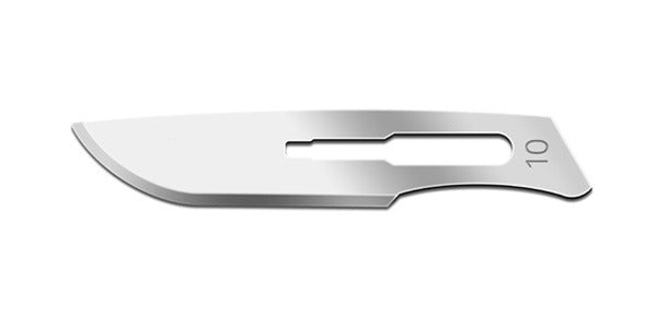 Size 10 Swann Morton Blade Carbon Steel, Sterile - Blades | CincyMed