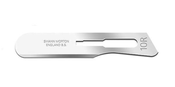 Size 10R - Swann Morton Blade Stainless Steel, Sterile - Blades | CincyMed