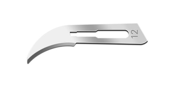 Size 12 Swann Morton Blade Carbon Steel, Sterile - Blades | CincyMed