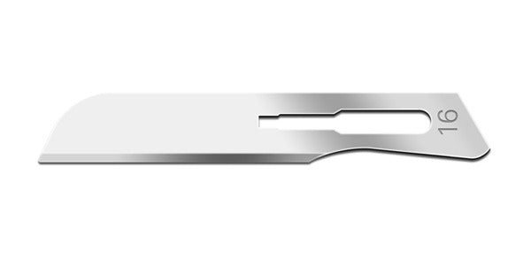 Size 16 Swann Morton Blade Carbon Steel, Sterile - Blades | CincyMed