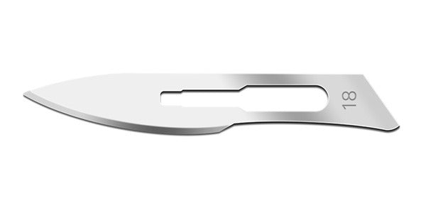 Size 18 Swann Morton Blade Stainless Steel, Sterile - Blades | CincyMed