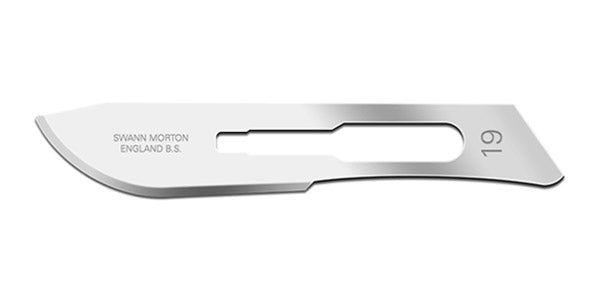 Size 19 Swann Morton Blade Stainless Steel, Sterile - Blades | CincyMed