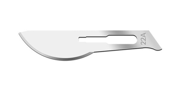 Size 22A Swann Morton Blade Carbon Steel, Sterile - Blades | CincyMed