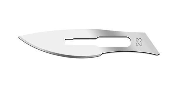 Size 23 Swann Morton Blade Carbon Steel, Sterile - Blades | CincyMed