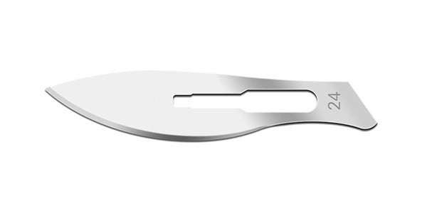Size 24 Swann Morton Blade Carbon Steel, Sterile - Blades | CincyMed