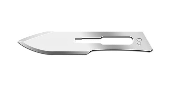 Size 40 Swann Morton Blade Carbon Steel, Sterile - Blades | CincyMed