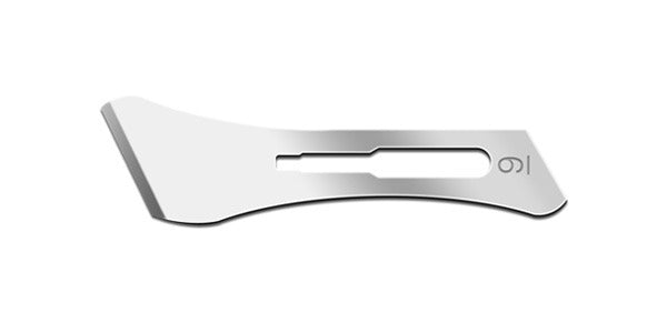 Size 9 Swann Morton Blade Carbon Steel, Sterile - Blades | CincyMed