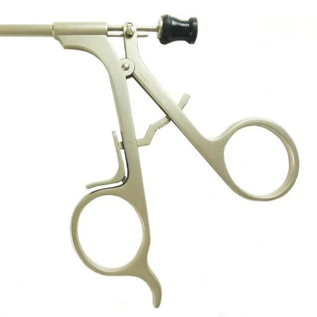 Chole Clamp w/ Ratchet, 5mm x 33cm | CL1249 - Laparoscopic Forceps | CincyMed