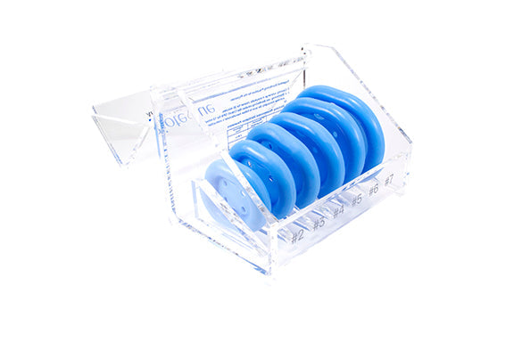 Pessary Fitting Set Oval Size 2 to 7 Silicone - Pessary | CincyMed