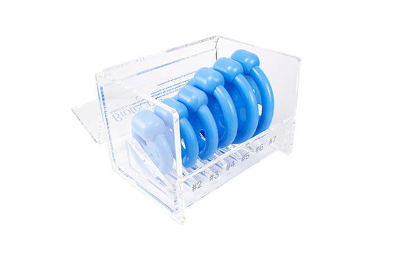 Pessary Fitting Set Ring with Knob Size 2 to 7 Silicone - Pessary | CincyMed
