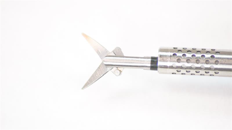 H1461 Curved Metz Scissor, 3mm X 36cm For Medtronic Truclear - Semi-Rigid Forceps | CincyMed
