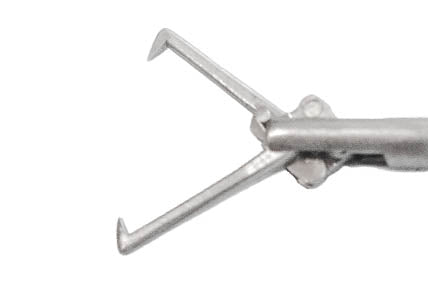 HS74266 Hystero-Pro Rotatable Tenaculum Forceps, 5Fr X 40cm, D/A - Semi-Rigid Forceps | CincyMed