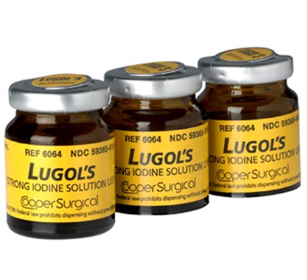 CooperSurgical Lugol's Iodine Solution - Electrode & Bipolar | CincyMed