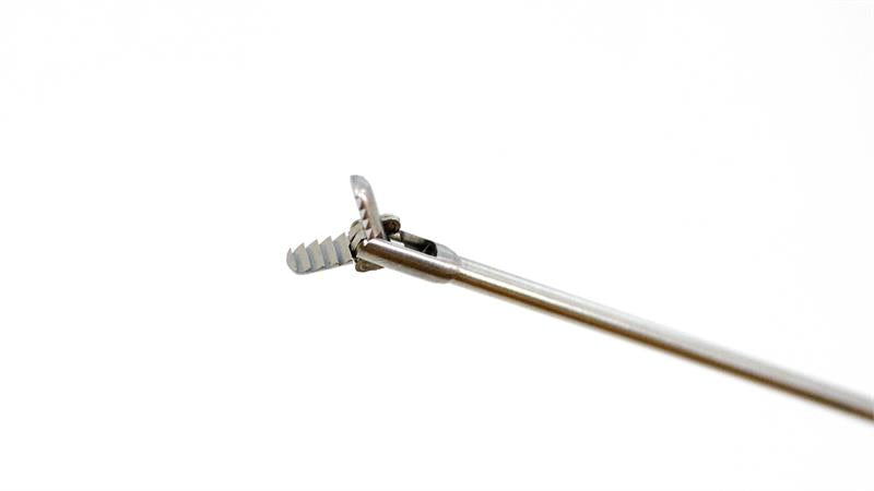 MH1330 Hystero Standard Grasper, Non-Rotatable, 3mm X 38cm, D/A - Semi-Rigid Forceps | CincyMed
