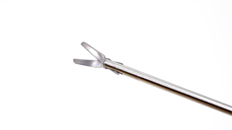 MH1461 Hystero Curved Metz Scissors, Rotatable, 3mm X 38cm, D/A - Semi-Rigid Forceps | CincyMed