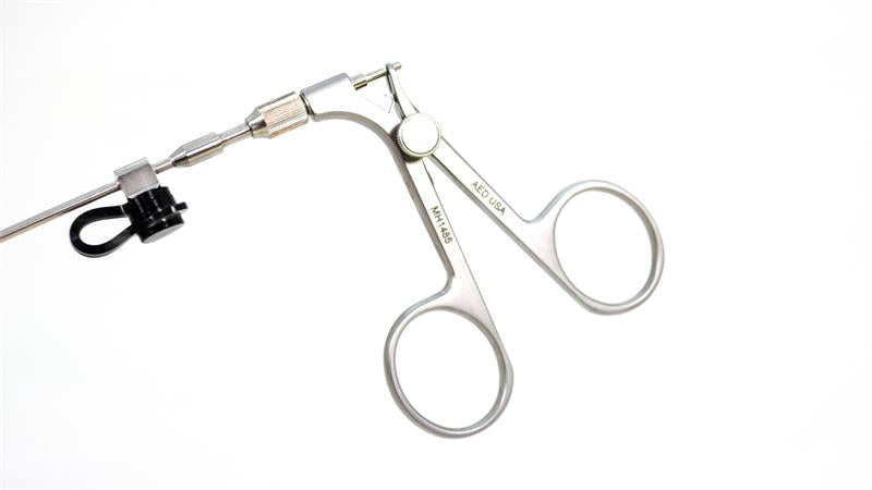 MH1485 Hystero Large Biopsy Cup Forceps, Non-Rotatable, 3mm X 38cm, D/A - Semi-Rigid Forceps | CincyMed