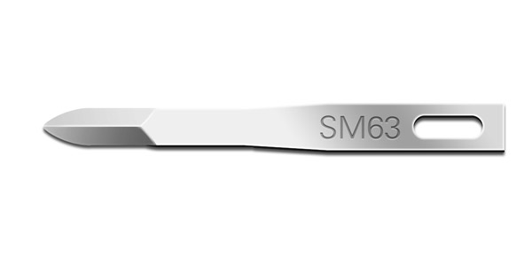 Miniature Surgical Blade 63 Stainless Steel Fine Bld - Blades | CincyMed