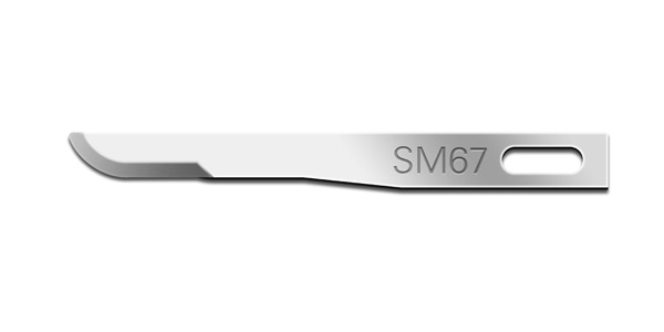 Miniature Surgical Blade 67 Stainless Steel Fine Bld - Blades | CincyMed