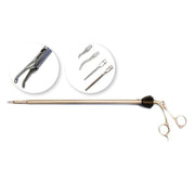 Precise Lap Articulating Bulldog Clamp Forcep, 12.5mm x 38cm | PB500 - Laparoscope | CincyMed