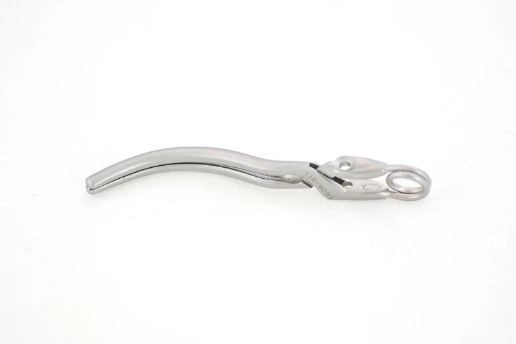 Precise Lap Bulldog Clamp, Curved, 40mm | PD540 - Laparoscope | CincyMed