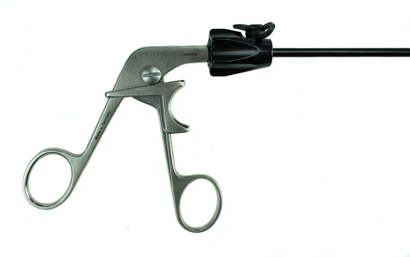 Slide 'N' Lock Retraction Grasper, 5mm, SA, 35cm, Rotatable | SNL160 - Laparoscopic Forceps | CincyMed