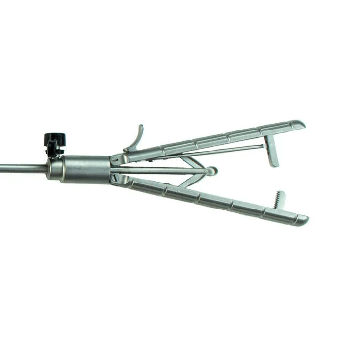 Titanium Axial Handle Needle Holder, 5mm x 33cm - Laparoscopy Needle Holder | CincyMed