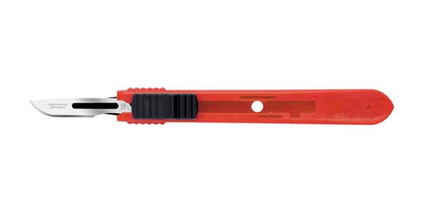Size 10 Swann Morton  Sterile Safety Scalpel - Blades | CincyMed